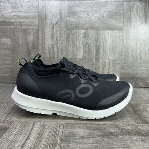 OOFOS Sport LS Men's size 10.5 Black White Comfort Running Shoes